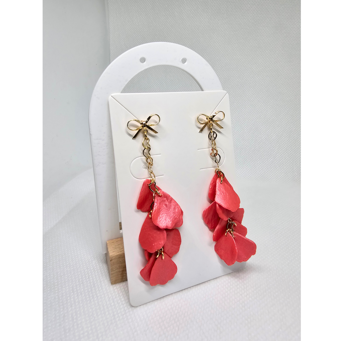 ROSE PETAL DANGLE